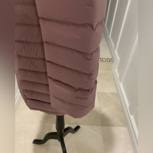 The North Face Stretch Down Parka in Twilight Mauve Size L - Picture 8 of 16